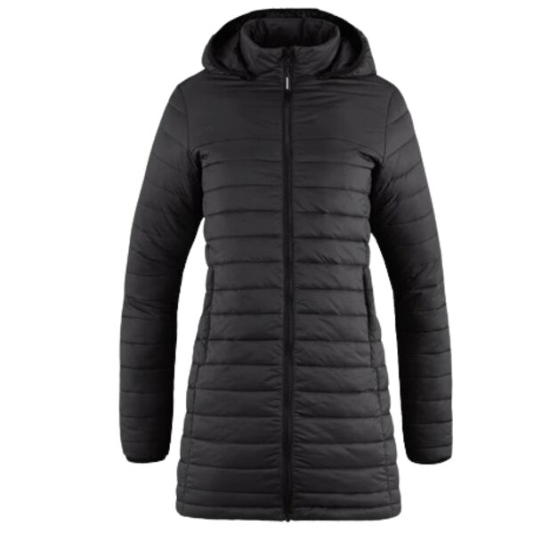 Glacier Bay - Ladies Full Length Puffy Jacket w/ Detachable Hood Thumbnail