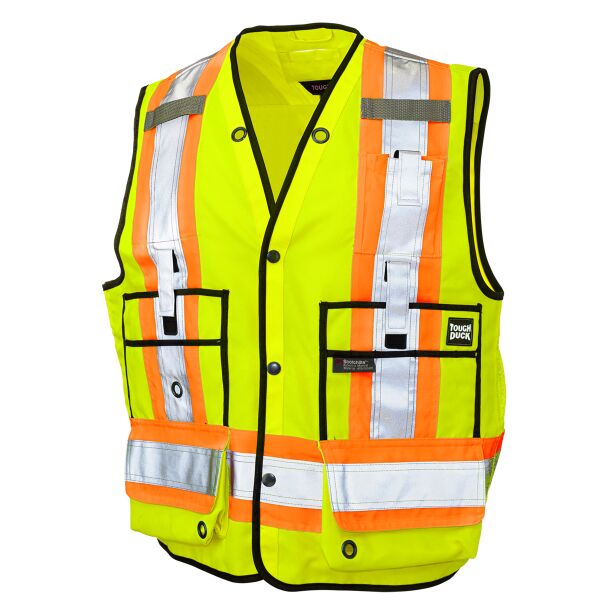 Poly Twill Surveyor Safety Vest Thumbnail