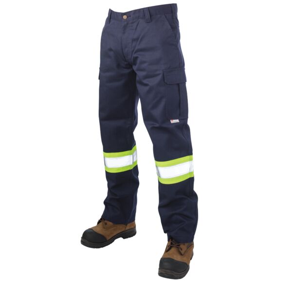 Relaxed Fit Twill Safety Cargo Utility Pant Thumbnail