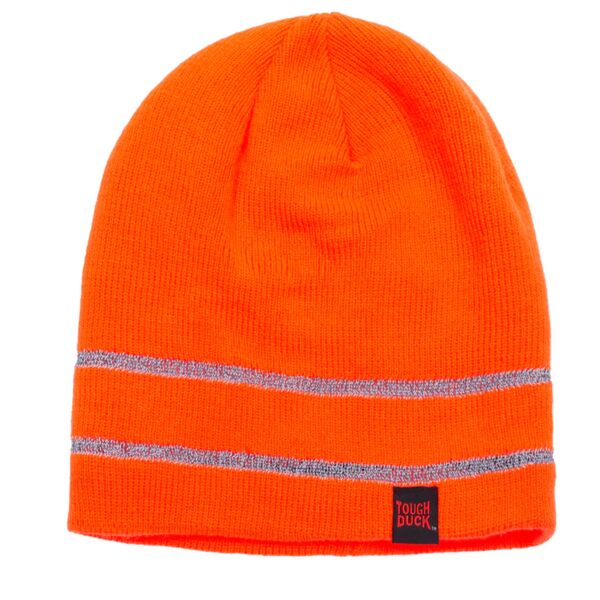 Woolwich - Acrylic Knit Cap with Reflective Stripe Thumbnail