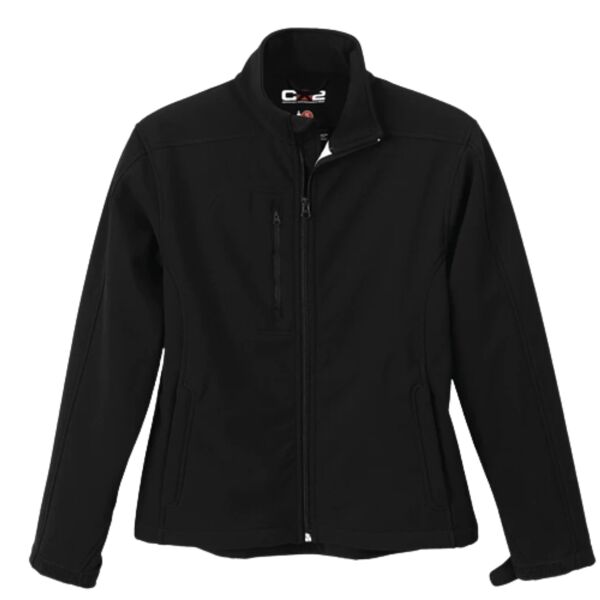 TMG - Ladies Navigator Full Zip Softshell Jacket Thumbnail