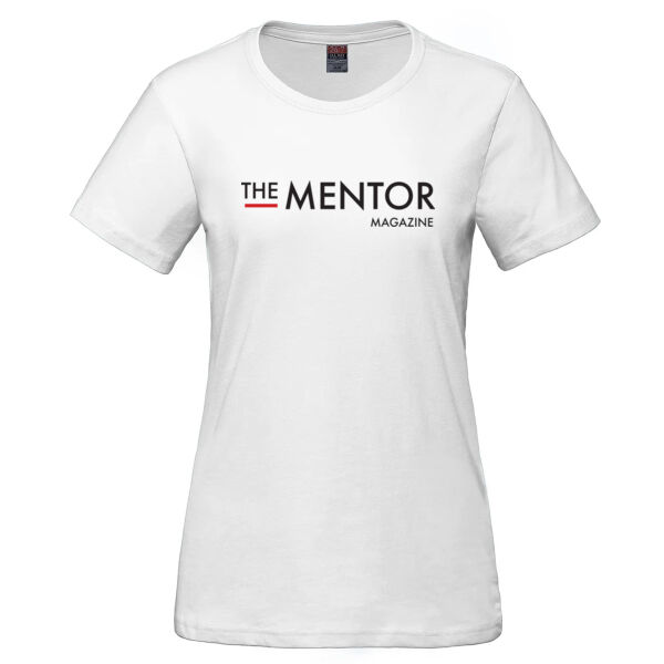 Ladies Ring Spun Combed Cotton Crewneck T-Shirt Thumbnail