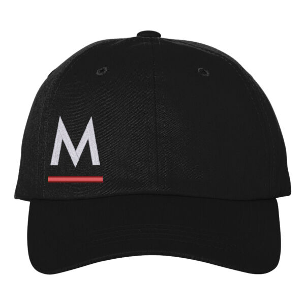 Embroidered Cotton Twill Dad Cap Thumbnail