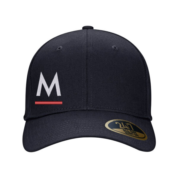 Embroidered Value Snap Back Cotton Twill Cap Thumbnail