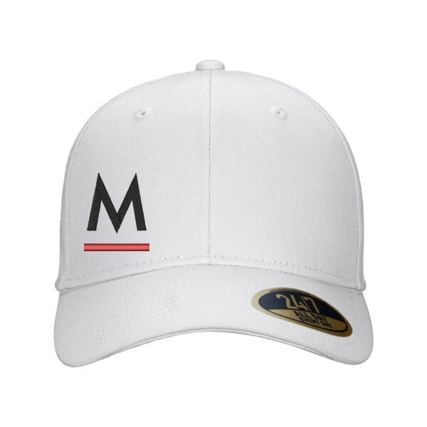 Embroidered Value Snap Back Cotton Twill Cap  Thumbnail