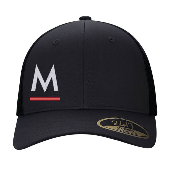 Embroidered Snap Back Trucker Cap Thumbnail