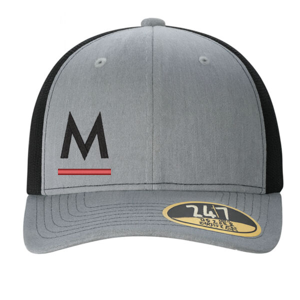 Embroidered Snap Back Trucker Cap  Thumbnail